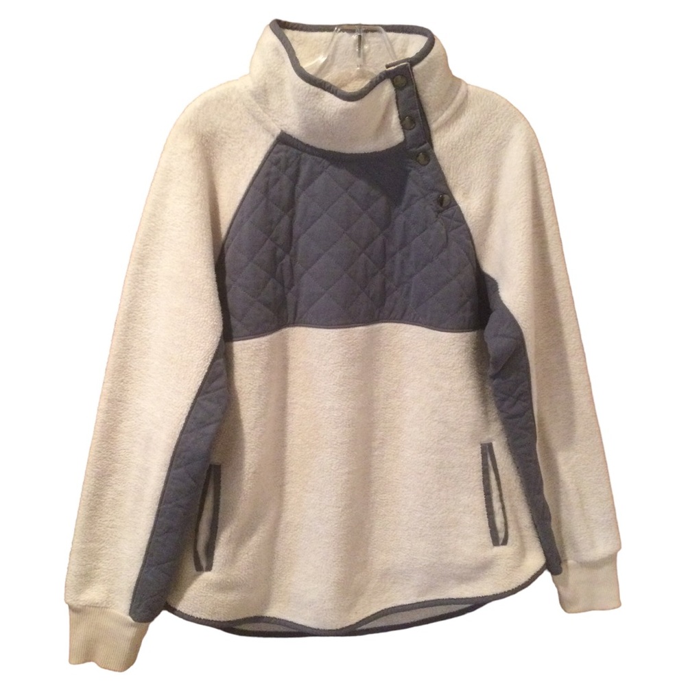 Abercrombie & Fitch Pullover Fleece Jacket Size Medium